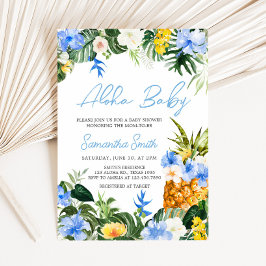 Invitación Aloha Pineapple Baby Shower
