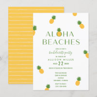Aloha se acerca a la Fiesta de Bachelorette de Piñ