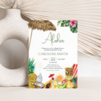 Aloha Tropical Hawaii Baby Shower