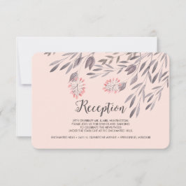 Invitación Alojamiento de la recepción de bodas de verano
