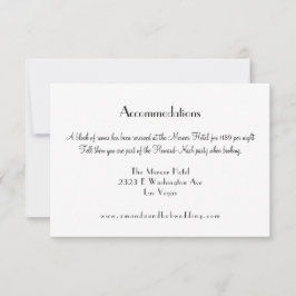 Invitación Alojamiento de los destinos Gold y Black Vegas