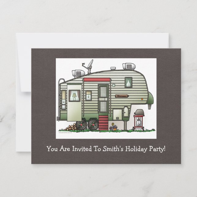 Invitación Alta tecnología 5ª rueda (Anverso)