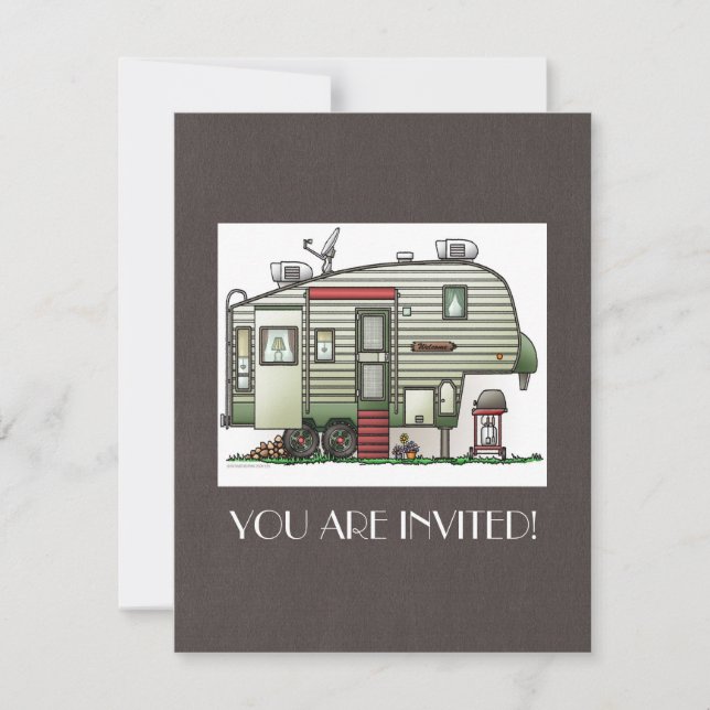 Invitación Alta tecnología 5ª rueda (Anverso)