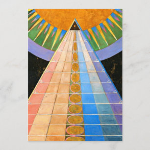 Invitación Altarpe de Hilma Af Klint No 1