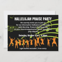 Invitación alternativa a Halloween PRAISE Party
