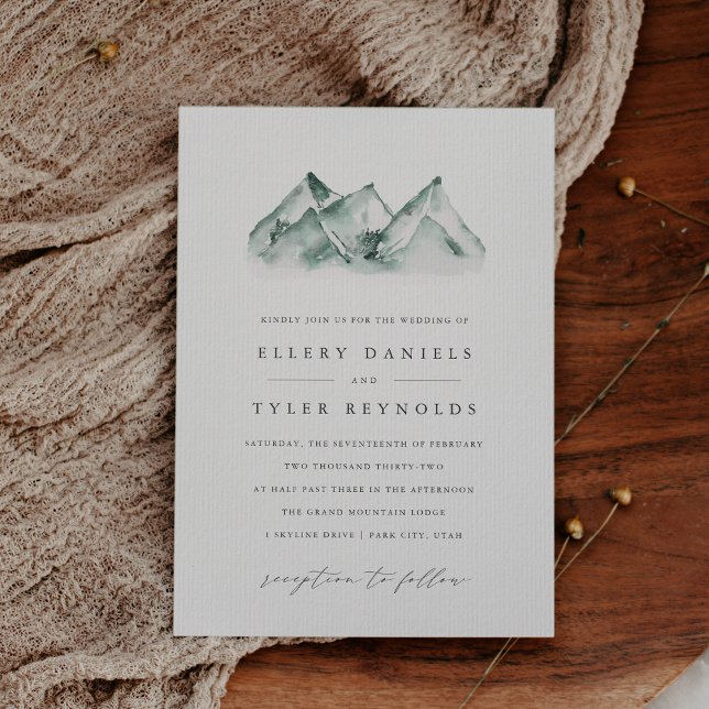 Invitación Altiplano | Boda de la Cordillera de Invierno (Subido por el creador)