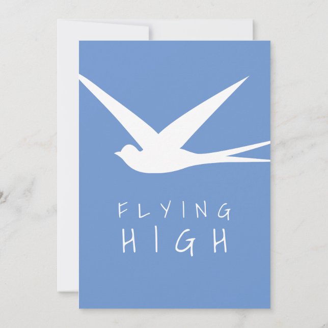 Invitación Alto piloto volador, capitán, graduado de la escue (Reverso)