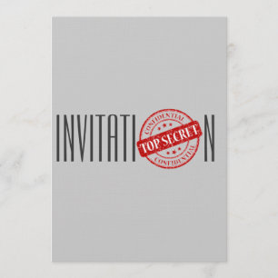 Invitación Alto Secreto