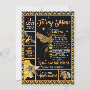 Invitación Ama a Mamá Carta a Mi Mamá Eres El Mundo