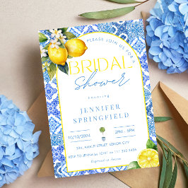 Invitación Amalfi Italiana La Dolce Vita Bridal Shower