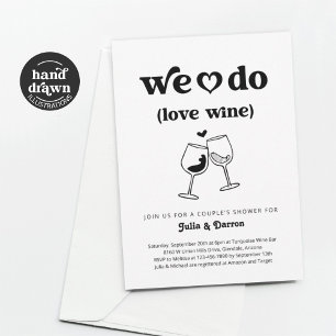Invitación Amamos A Las Parejas De Vino Boda Compromiso Con L