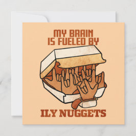 Invitación Amamos las Nuggets - Nugget Love - ASL ILY Obsessi
