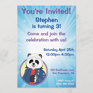 Invitación Amanda Panda