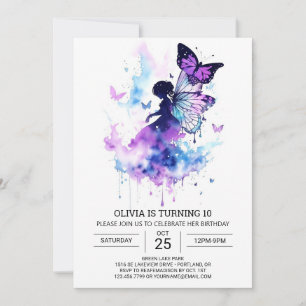 Invitación Amanecer de productos lácteos editable y encantado