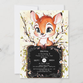 Invitación Amanecer del Amanecer Forestal