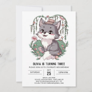 Invitación Amanecer del Lobo Digital Enamorado