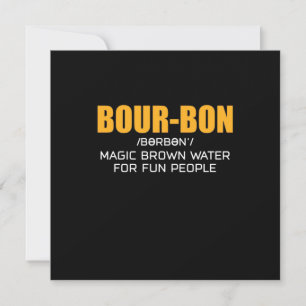 Invitación Amante de los puros   Bourbon Magic Brown