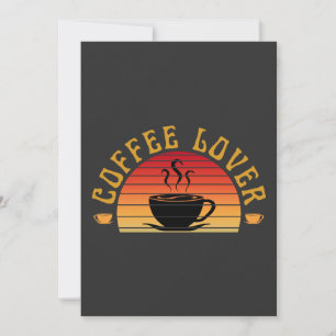 INVITACIÓN AMANTE DEL CAFÉ
