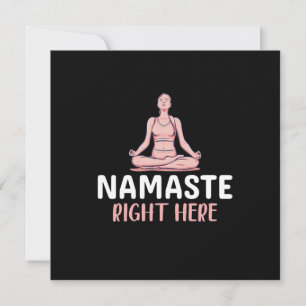 Invitación Amante del Yoga   Yoga Namaste Aquí mismo