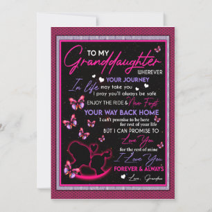 Invitación Amantes de las nietas Carta a mi nieta