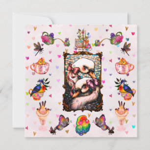 Invitación Amantes del cisne
