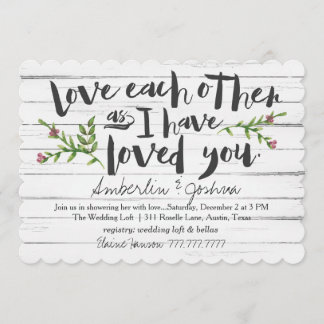Invitación Amar a cada otra novia