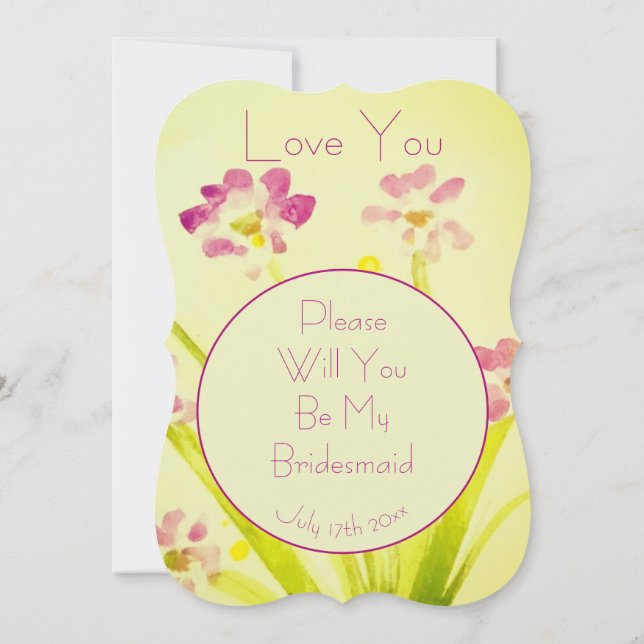 Invitación Amar a tu novia (Reverso)