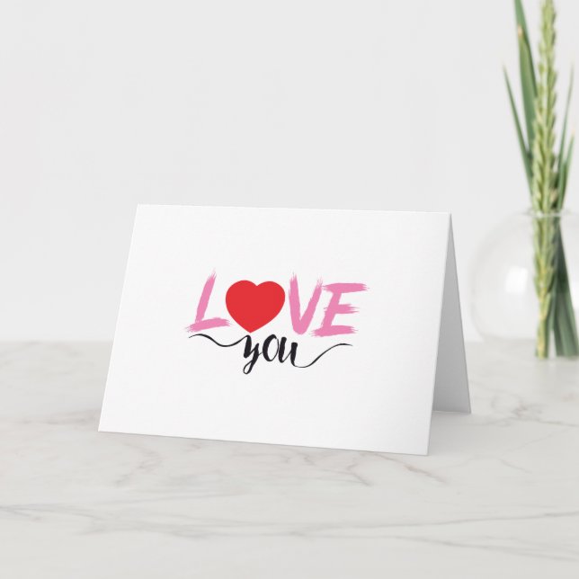 Invitación Amar por siempre (Anverso)