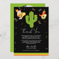Amarillo Cactus Fiesta Amor Gracias