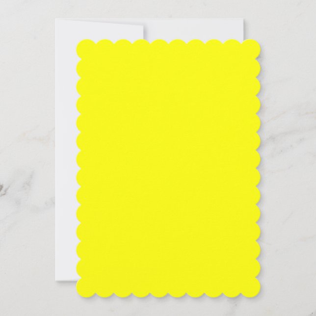 Invitación Amarillo Escalonado (Anverso)
