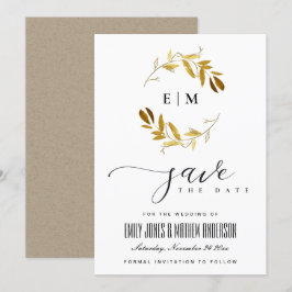 INVITACIÓN AMARILLO GOLD FAUNA WATERCOLOR DE AGUA SALVAR LA F