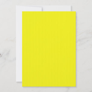 Invitación amarillo neón brillante