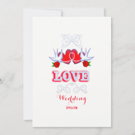 Invitación Amarrando al Boda Romántico Elegante Del Knot