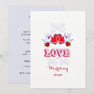 Invitación Amarrando al Boda Romántico Elegante Del Knot