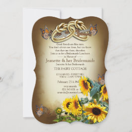 Invitación Amarrando al Fiesta de las Bridemaids del Knot