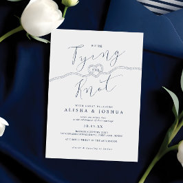 Invitación Amarrando La Armada Náutica Del Corazón Y El Blanc