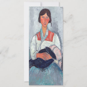 Invitación Amedeo Modigliani - Gitana con bebé