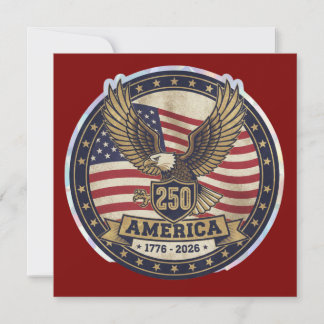 Invitación America 250 