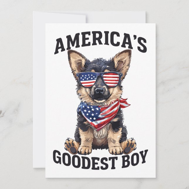 Invitación America’s Goodest Shepherd (Anverso)