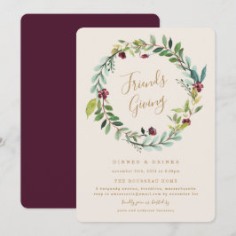 Invitación Amigos de la Guerra de la Caída invitando a la fie