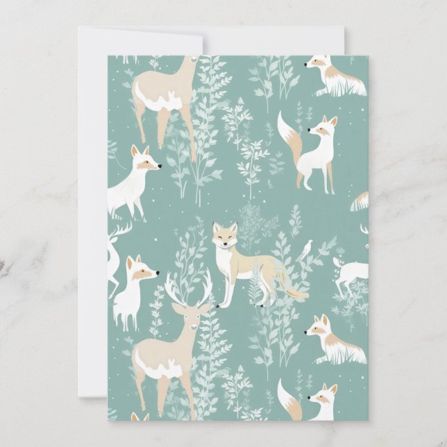 Invitación Amigos de los bosques (Anverso)