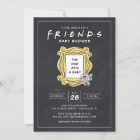 AMIGOS™ | El del Baby Shower de Chalkboard