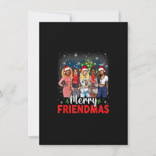 Invitación Amigos Feliz Navidad Negro Afro Africano Orgulloso