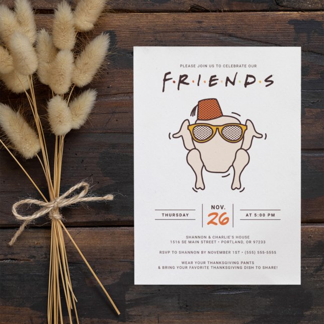 Invitación AMIGOS Serie T.V. | Invitati, Fiesta de Friendding (Subido por el creador)