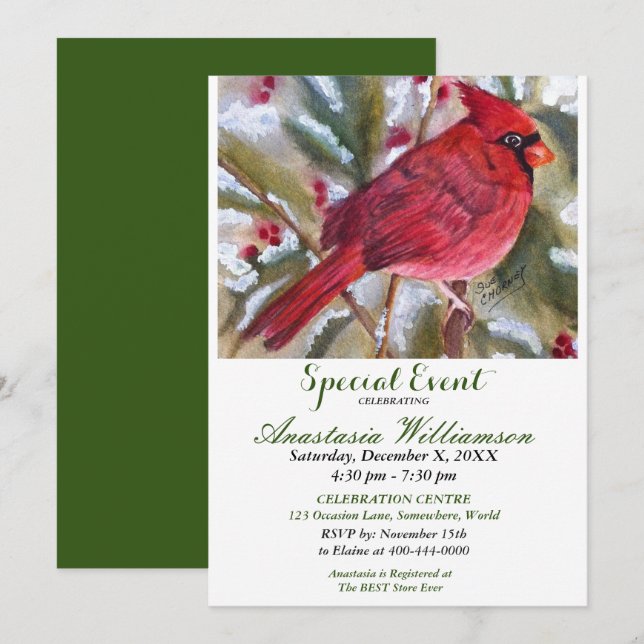 INVITACIÓN AMIGOS Y FAMILIA INVITAN A FIESTAS DE LA CASA ABIE (Anverso / Reverso)