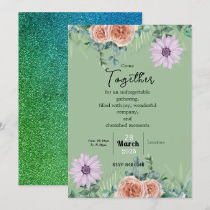 Invitación Amistad sin tiempo