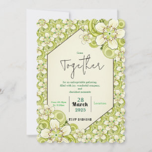 Invitación Amistad sin tiempo con amor