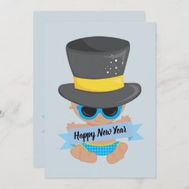 Invitación amistosa del fiesta del niño del Año