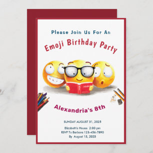 Invitación Amo Leer Lector De Libros