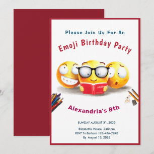 Invitación Amo Leer Libros Lector